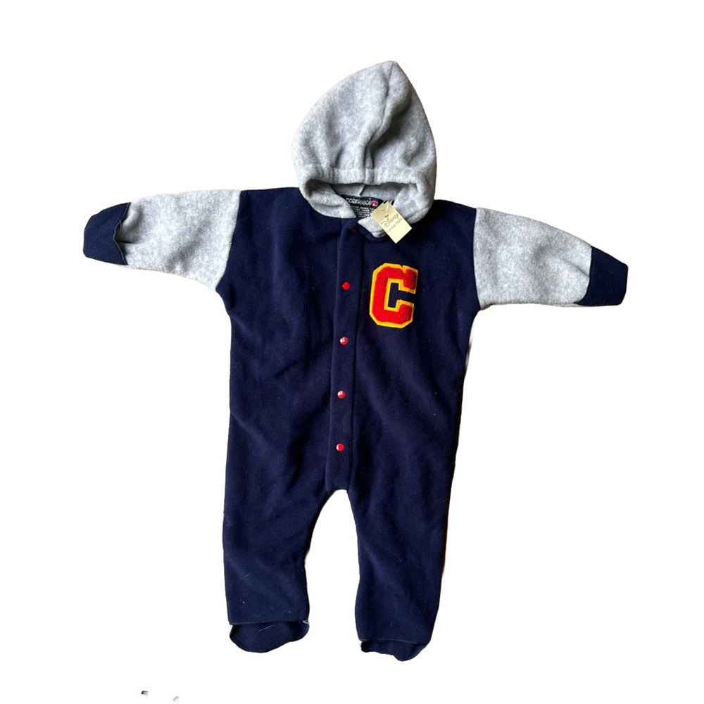 Vintage Disney Catalog Outlet Polar Fleece Onesie 18 mo
